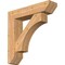 Ekena Millwork Westlake Slat Smooth Bracket w/ Offset Brace, Western Red Cedar, 7 1/2"W x 32"D x 32"H BKT0806X32X32WTL06SWR - alternate 1